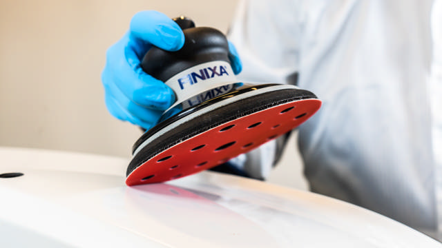 SPDA 0040 - Disco abrasivo rojo Ø150mm - 15 Agujeros  P40  50 udes.