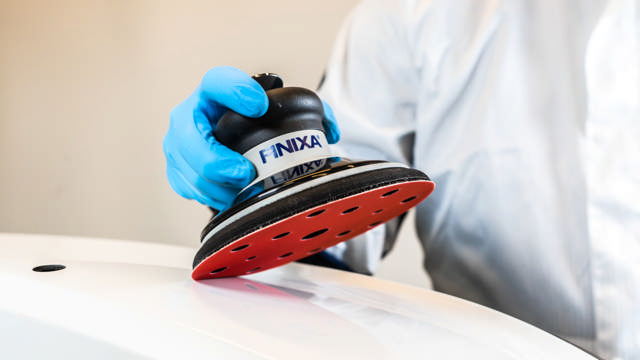 SPDA 0040 - Disco abrasivo rojo Ø150mm - 15 Agujeros  P40  50 udes.