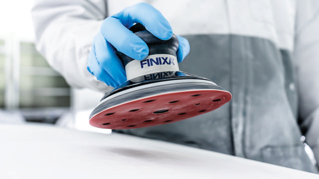 SPDA 0040 - Disco abrasivo rojo Ø150mm - 15 Agujeros  P40  50 udes.