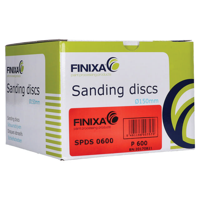 SPDS 1200 - Disco abrasivo rojo Ø150mm - sin agujeros  P1200  100 udes.