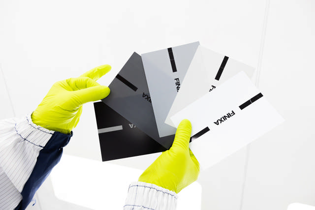 SSC 01 - Placas muestras de pintura - blanco - 250un.