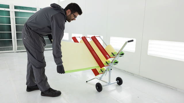 Beschichtetes Abdeckpapier