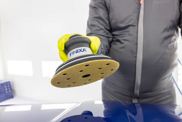 Discos de lija – Papel amarillo – ø 150 mm – 15 agujeros