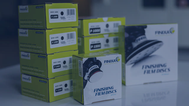 Discos de acabado de película