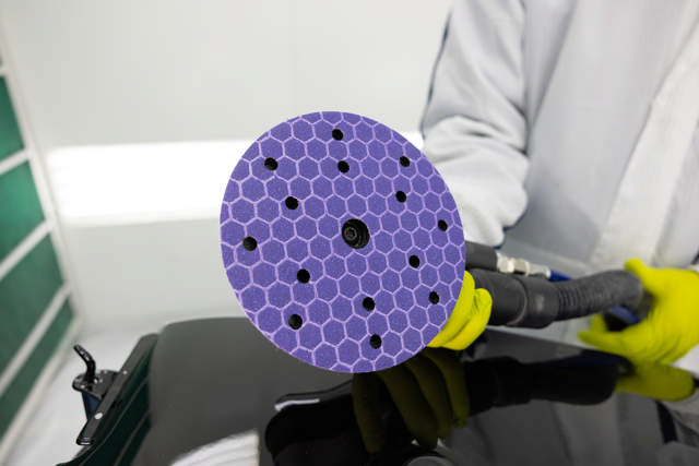 Discos Abrasivo Púrpura - Cerámico - Ø 150 mm 15 ag.