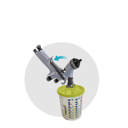 <b>PASO 3: Ajustar la configuración de pulverización</b> STEP 3: Adjust Spray Settings