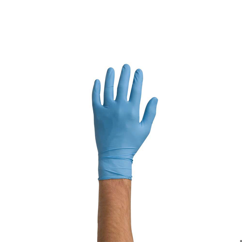 Einweg Nitril Handschuhe Blau