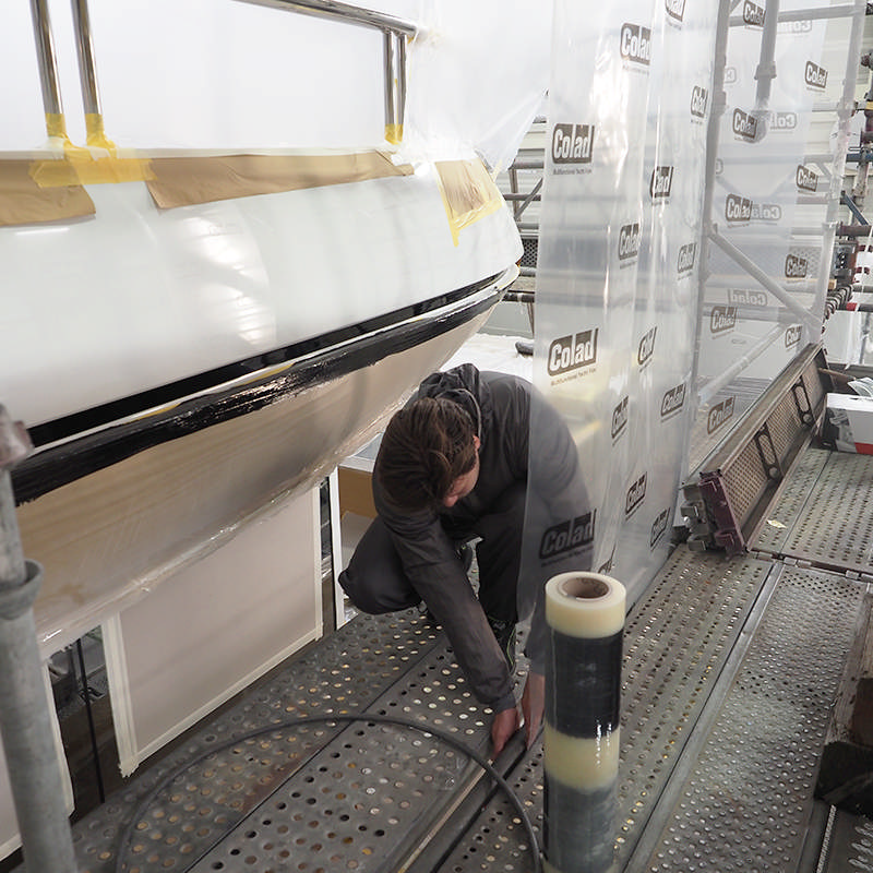 Multifunktionale Yachtfolie